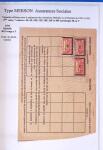 1900-1925 Collection sur le type MERSON montée sur
