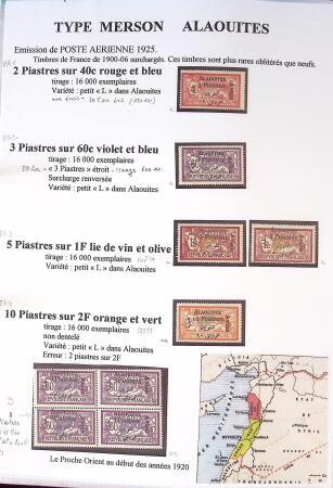 1902-1930 Exceptionnelle collection sur le type MERSON