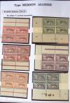 1902-1930 Exceptionnelle collection sur le type MERSON
