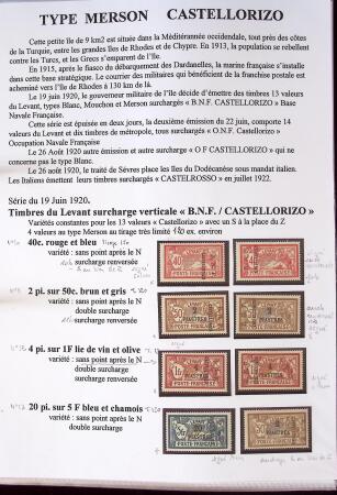1902-1930 Exceptionnelle collection sur le type MERSON