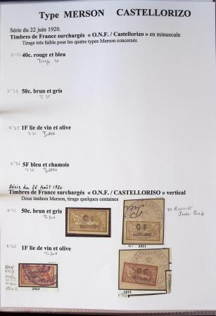 1902-1930 Exceptionnelle collection sur le type MERSON