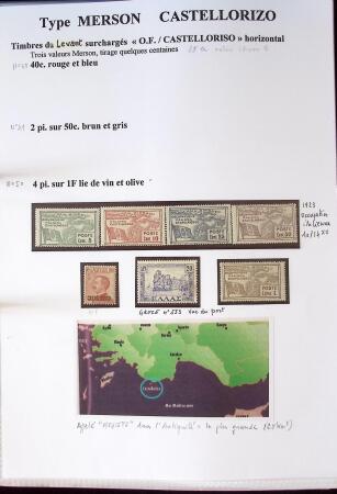 1902-1930 Exceptionnelle collection sur le type MERSON