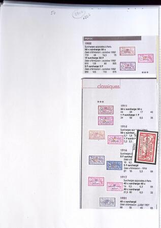 1902-1930 Exceptionnelle collection sur le type MERSON