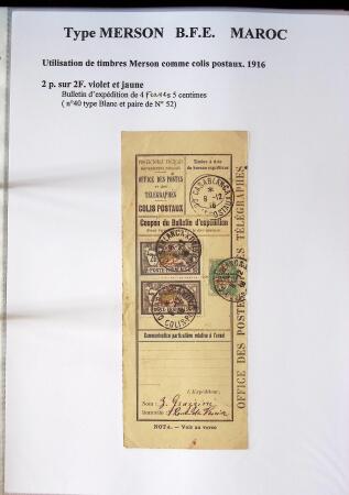 1902-1930 Exceptionnelle collection sur le type MERSON