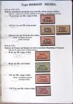 1902-1930 Exceptionnelle collection sur le type MERSON