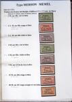 1902-1930 Exceptionnelle collection sur le type MERSON