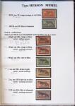 1902-1930 Exceptionnelle collection sur le type MERSON