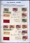 1902-1930 Exceptionnelle collection sur le type MERSON