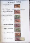 1902-1930 Exceptionnelle collection sur le type MERSON