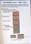 1902-1930 Exceptionnelle collection sur le type MERSON