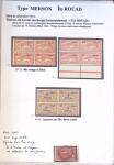 1902-1930 Exceptionnelle collection sur le type MERSON