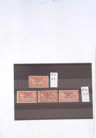 1902-1930 Exceptionnelle collection sur le type MERSON