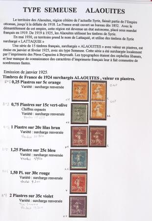 Très belle collection sur les Semeuse sur les colonies,