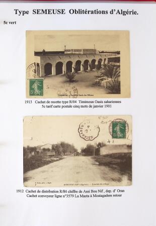 Très belle collection sur les Semeuse sur les colonies,