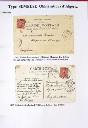 Très belle collection sur les Semeuse sur les colonies,