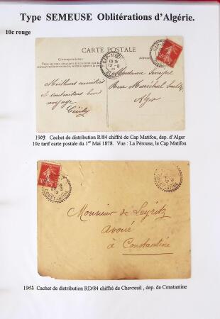 Très belle collection sur les Semeuse sur les colonies,