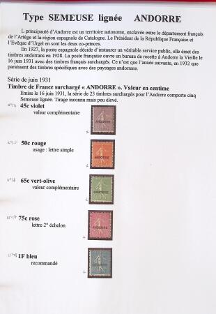 Très belle collection sur les Semeuse sur les colonies,