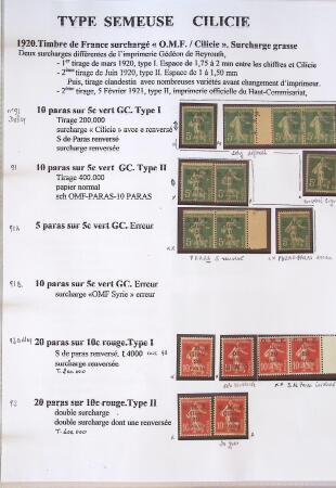 Très belle collection sur les Semeuse sur les colonies,