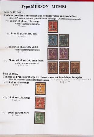 Très belle collection sur les Semeuse sur les colonies,