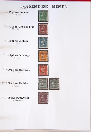 Très belle collection sur les Semeuse sur les colonies,