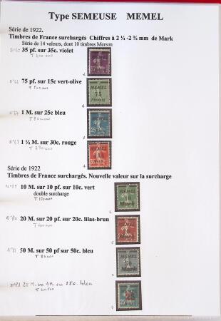 Très belle collection sur les Semeuse sur les colonies,