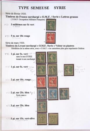 Très belle collection sur les Semeuse sur les colonies,