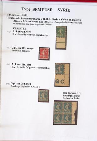 Très belle collection sur les Semeuse sur les colonies,
