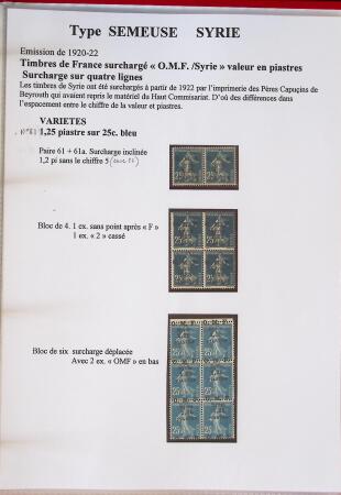 Très belle collection sur les Semeuse sur les colonies,
