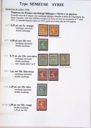 Très belle collection sur les Semeuse sur les colonies,