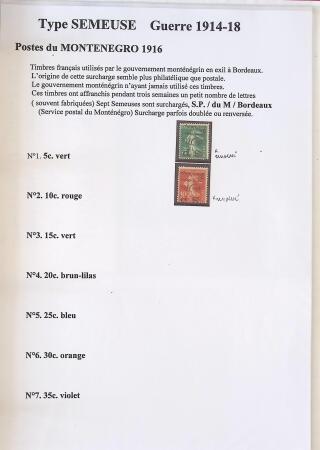 Très belle collection sur les Semeuse sur les colonies,