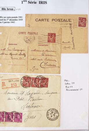 1939-1947 Magnifique collection d'expositions sur le