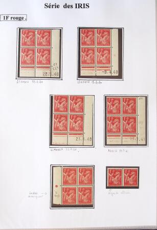 1939-1947 Magnifique collection d'expositions sur le