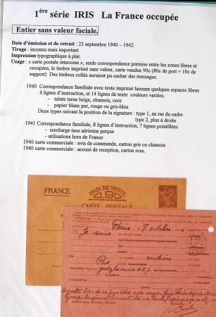 1939-1947 Magnifique collection d'expositions sur le