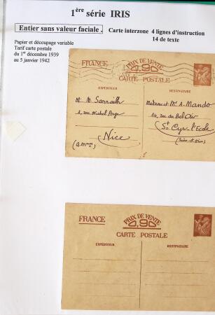 1939-1947 Magnifique collection d'expositions sur le