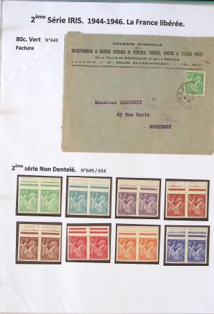 1939-1947 Magnifique collection d'expositions sur le