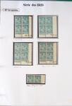 1939-1947 Magnifique collection d'expositions sur le