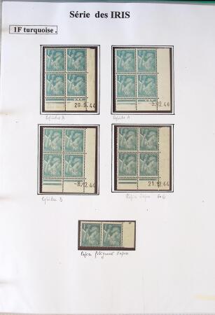 1939-1947 Magnifique collection d'expositions sur le