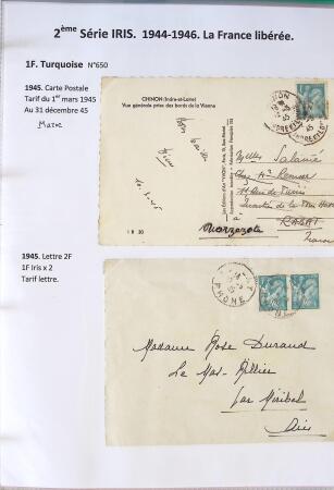 1939-1947 Magnifique collection d'expositions sur le