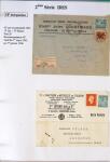 1939-1947 Magnifique collection d'expositions sur le