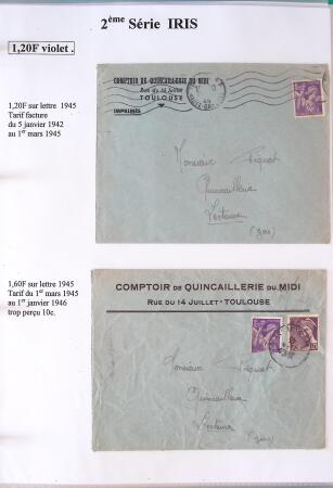 1939-1947 Magnifique collection d'expositions sur le