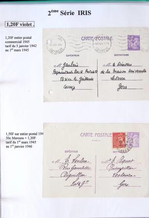 1939-1947 Magnifique collection d'expositions sur le