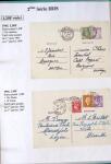 1939-1947 Magnifique collection d'expositions sur le