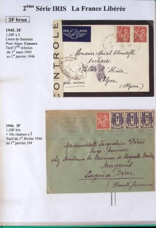 1939-1947 Magnifique collection d'expositions sur le