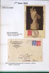 1939-1947 Magnifique collection d'expositions sur le