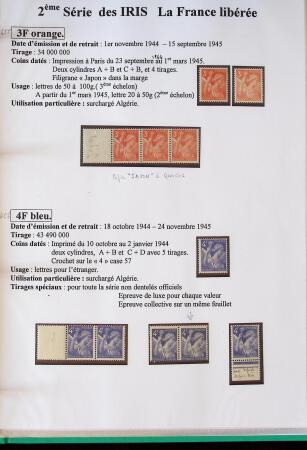 1939-1947 Magnifique collection d'expositions sur le