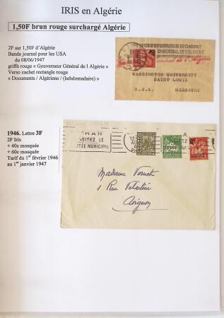 1939-1947 Magnifique collection d'expositions sur le