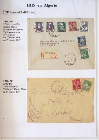 1939-1947 Magnifique collection d'expositions sur le