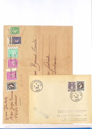 1944-1962 Collection en 2 volumes sur la Marianne :