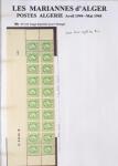 1944-1962 Collection en 2 volumes sur la Marianne :