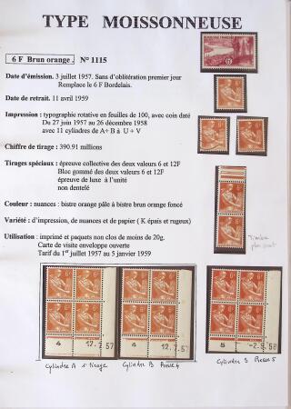 1944-1962 Collection en 2 volumes sur la Marianne :